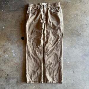 Vintage Y2K Redhead Baggy Flannel-Lined Carpenter Jeans - Tan - Size 30